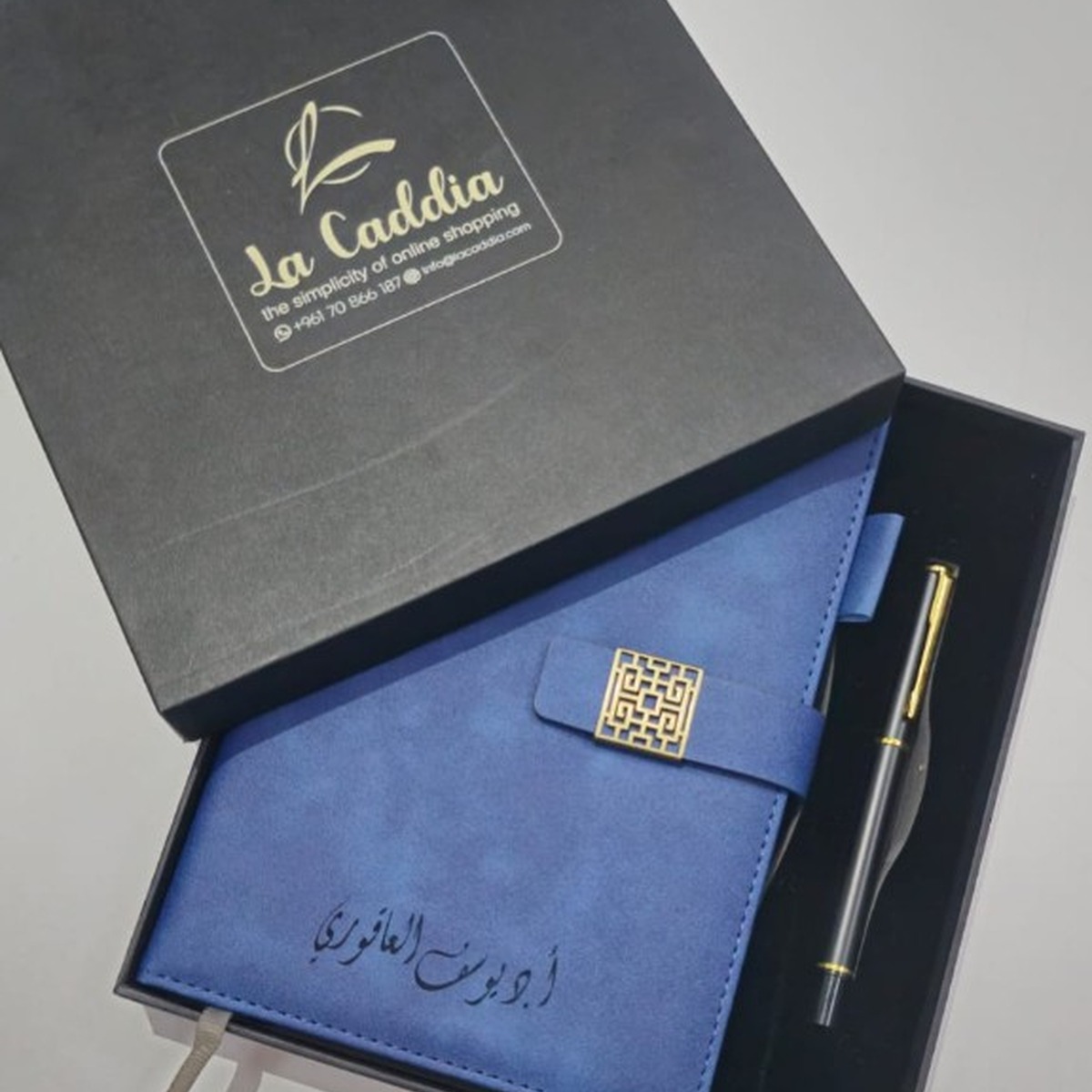 Blue Executive Notebook Set